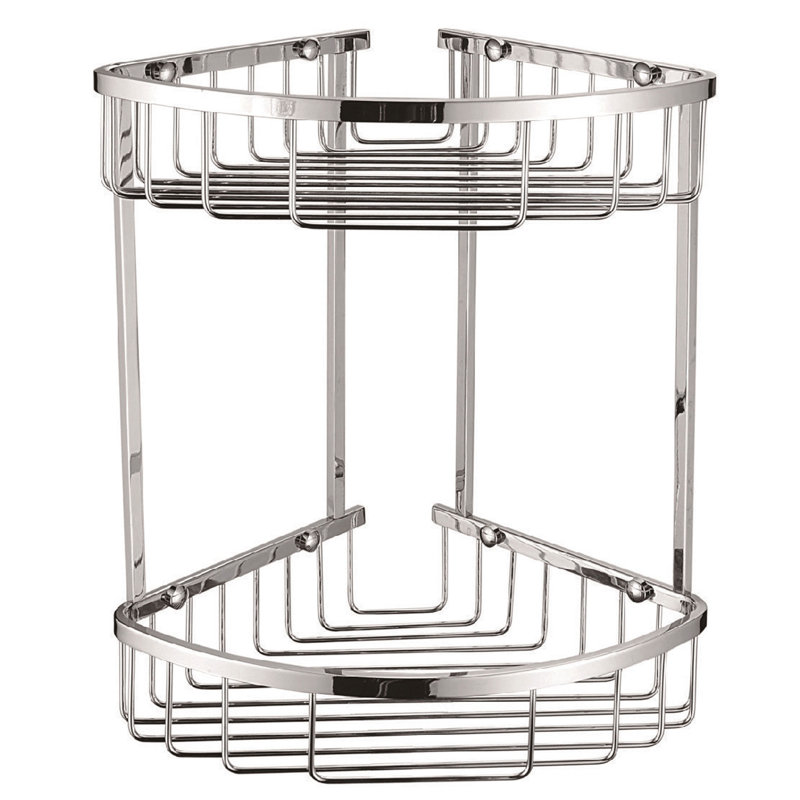 Belfry Bathroom Double Basket Corner Shower Caddy & Reviews Wayfair.co.uk
